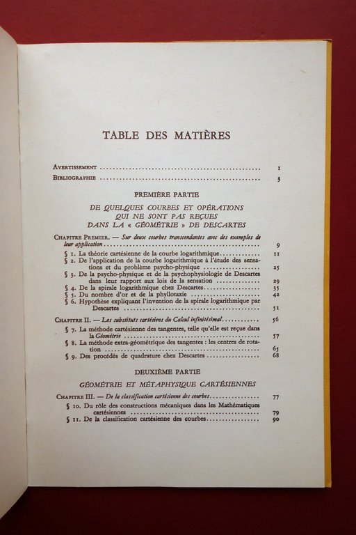 Jules Vuillemin Mathematiques et Metaphysique chez Descartes Puf 1987