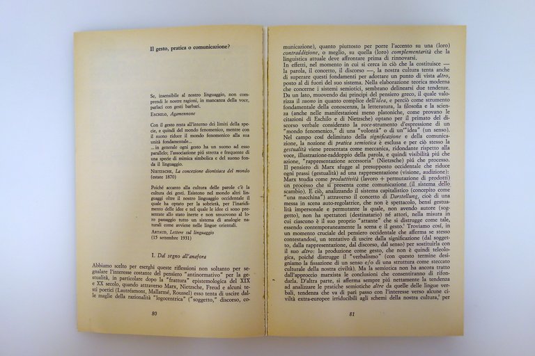 Julia Kristeva Semeiotike Ricerche per una Semanalisi Feltrinelli 1978 Raro