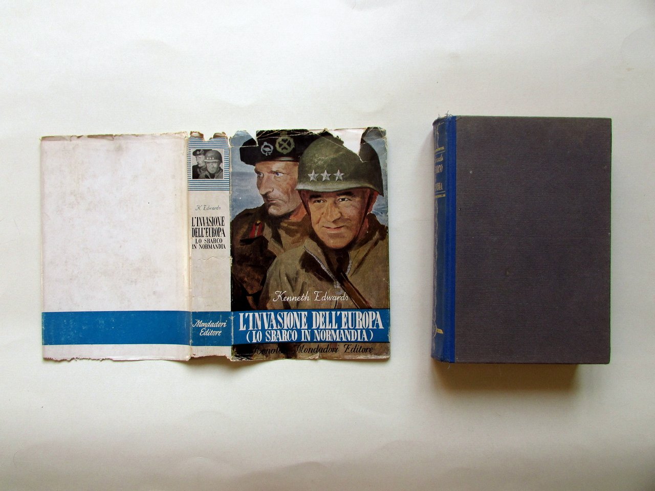 Kenneth Edwards L'Invasione dell'Europa Lo Sbarco in Normandia Mondadori 1946 | Immagine principale