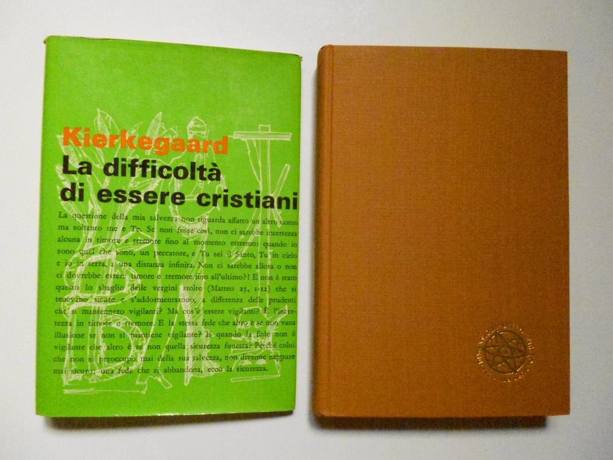 Kierkegaard Soren La Difficolt‡ di Essere Cristiani Edizioni Paoline 1967 | Immagine principale