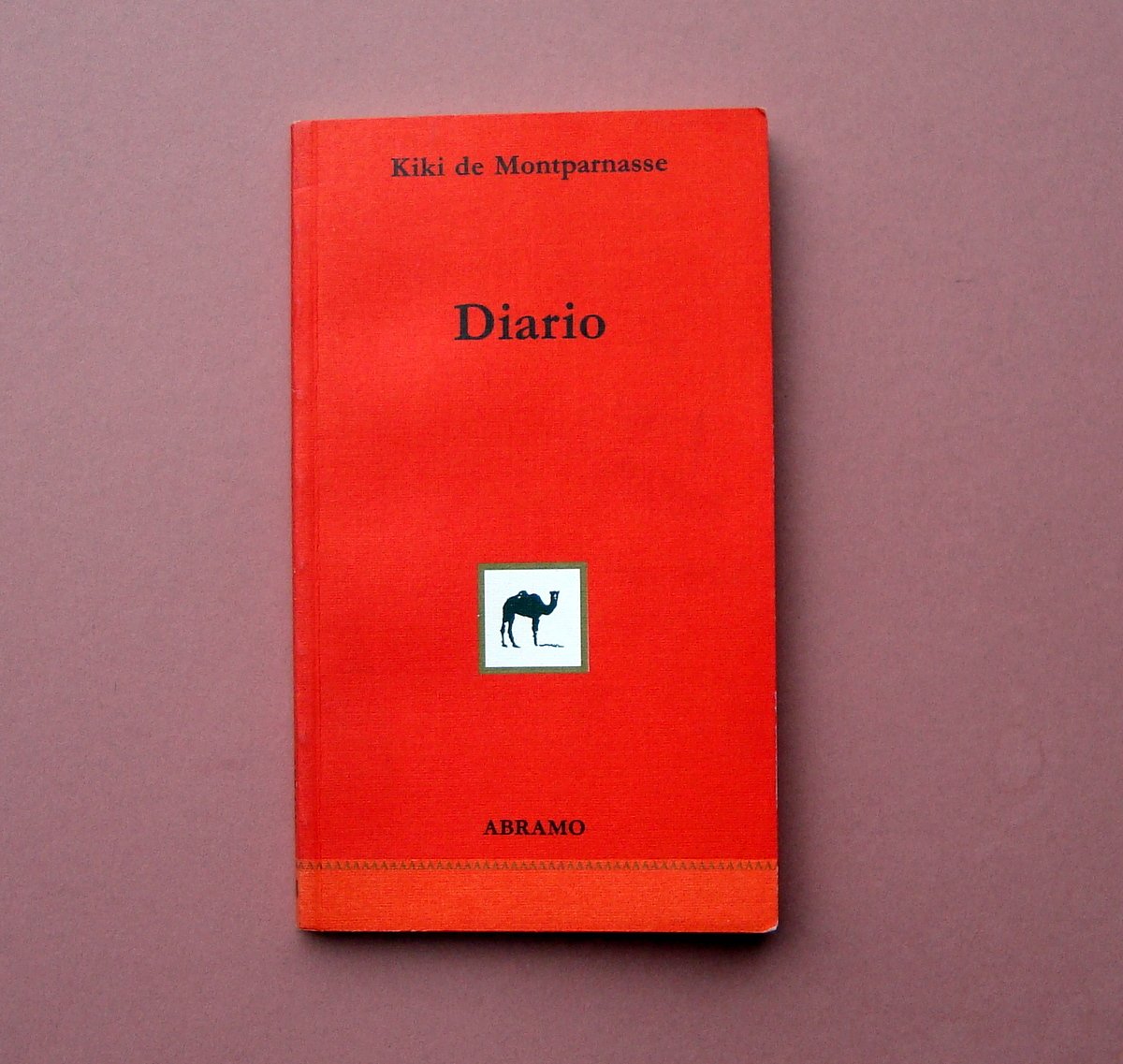 Kiki de Montparnasse Diario 1995 Abramo Editore Raro Esaurito