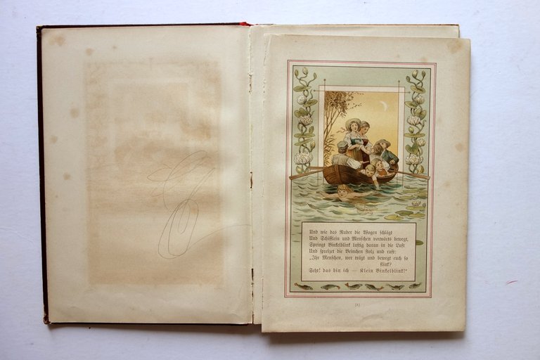 Klein Binkelblink Heinrich Jade Carl Flemming Glogau 1890 Cromolitografie