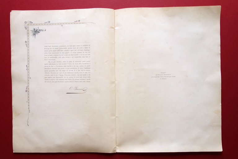 L'Accademia degli Assidui in Bologna Nozze Civelli Ginori Bologna 1896 | Immagine Gallery 5