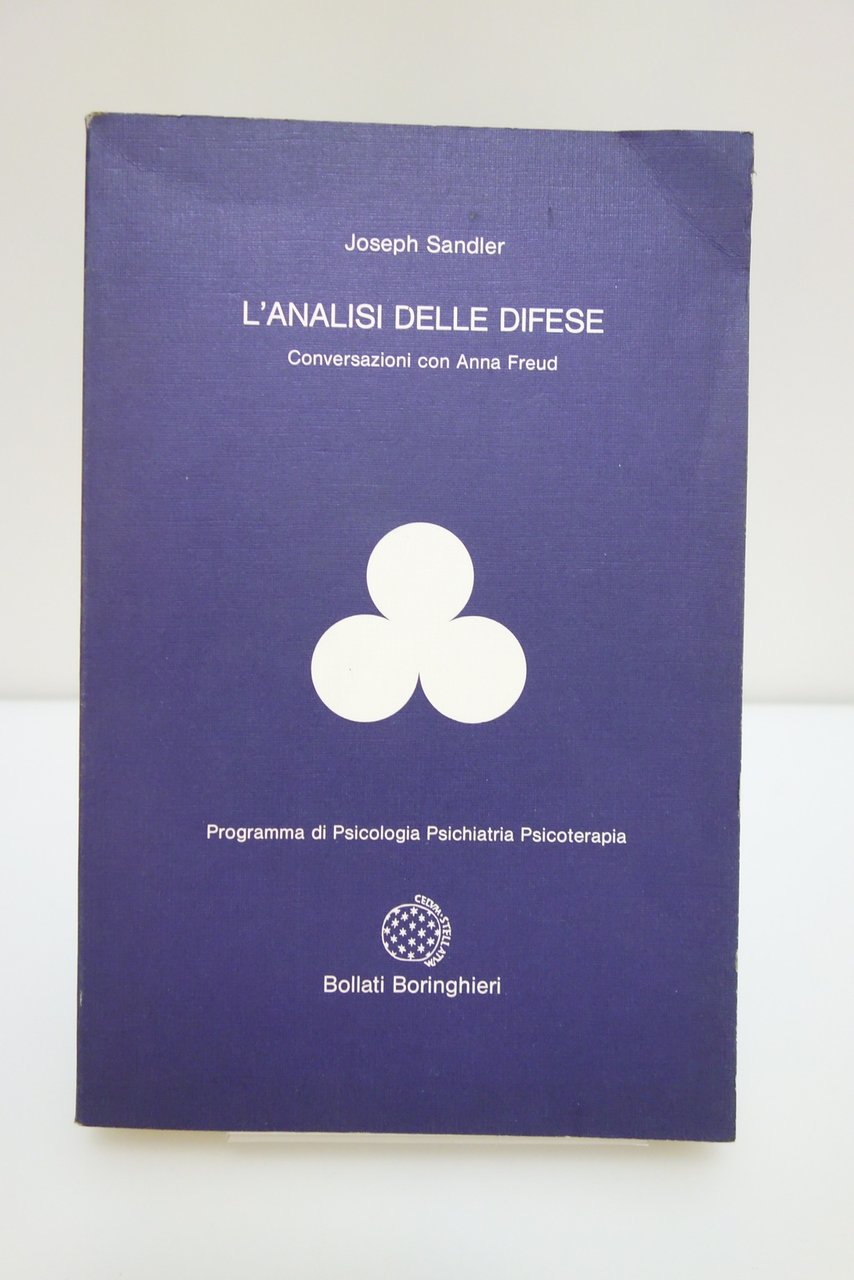L'ANALISI DELLE DIFESE SANDLER CONVERSAZIONI CON ANNA FREUD BOLLATI BORINGHIERI