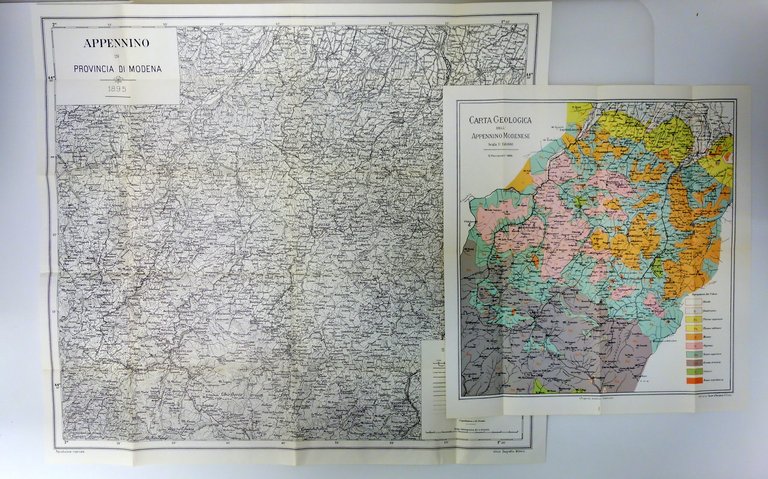 L'Appennino Modenese Cappelli 1895 Anastatica 1972 con Carte | Immagine Gallery 5