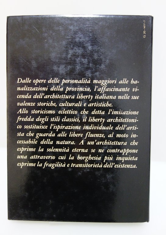 L'ARCHITETTURA LIBERTY IN ITALIA NICOLETTI LATERZA GRANDI OPERE 1978 OTTIMO | Immagine Gallery 2