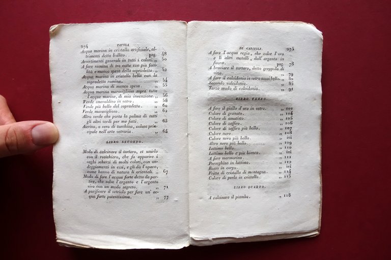 L'Arte Vetraria distinta in Libri Sette di Antonio Neri Silvestri …