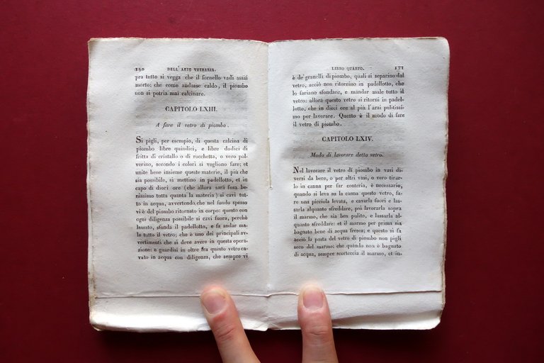 L'Arte Vetraria distinta in Libri Sette di Antonio Neri Silvestri …