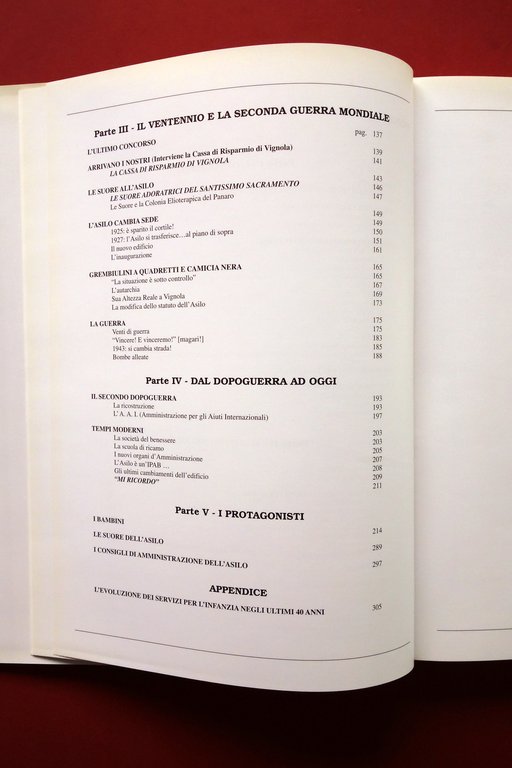 L'Asilo di Viale Mazzini 1869-1999 130 Anni di Storia Vignolese …