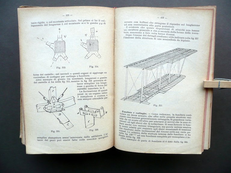 L'Aviazione Aeroplani Idrovolanti Eliche E. Garuffa Hoepli Milano 1919
