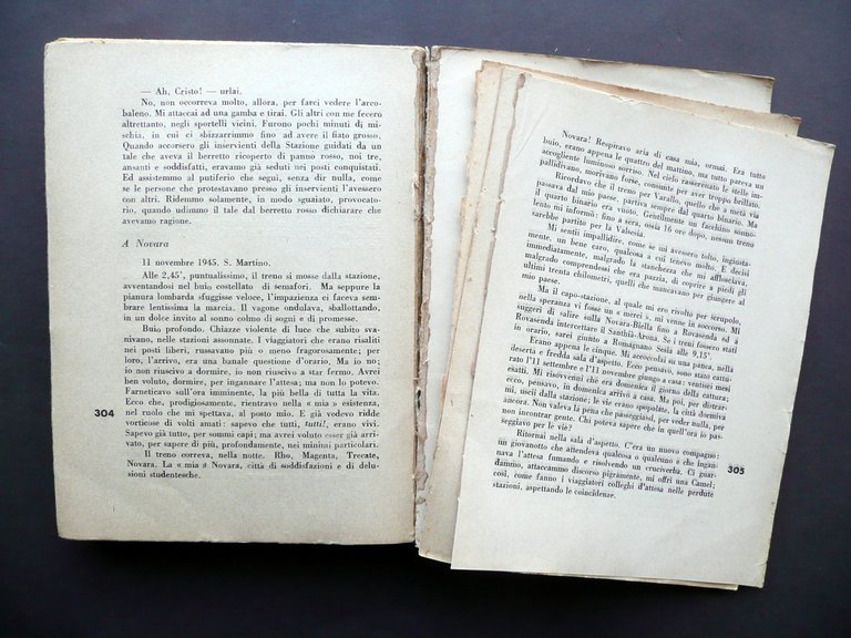 L'Avventura Tedesca Gottardo Mostini ENAL Alessandria 1948 P. Morando Originale