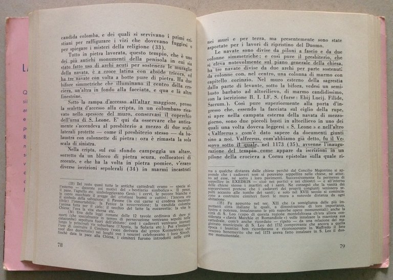 L. Dominici La Regale San Leo Scuola Tipografica San Leo …