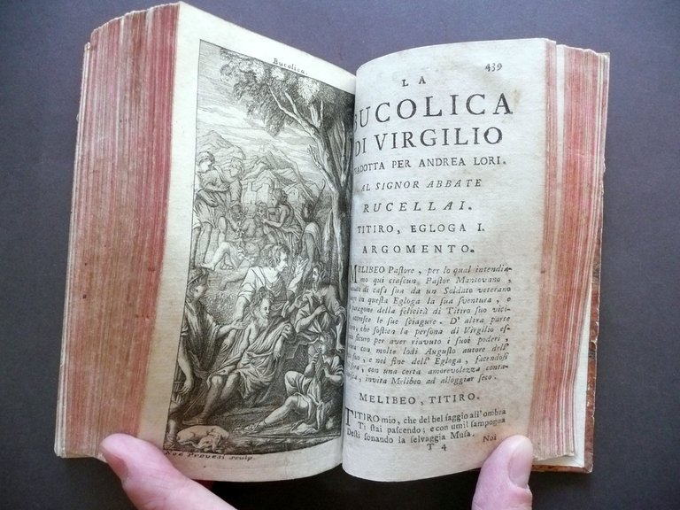 L'Eneide Virgiliane Tradotte da Annibal Caro Bucoliche Georgiche Borsi 1759