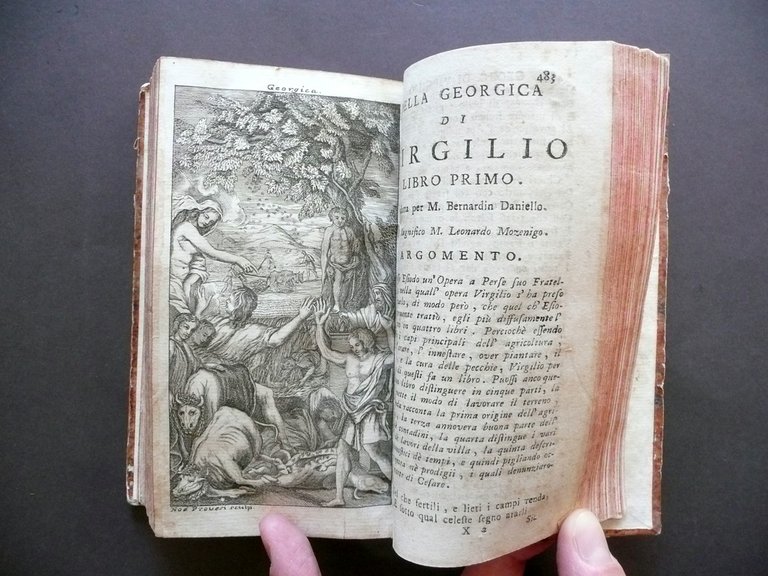 L'Eneide Virgiliane Tradotte da Annibal Caro Bucoliche Georgiche Borsi 1759