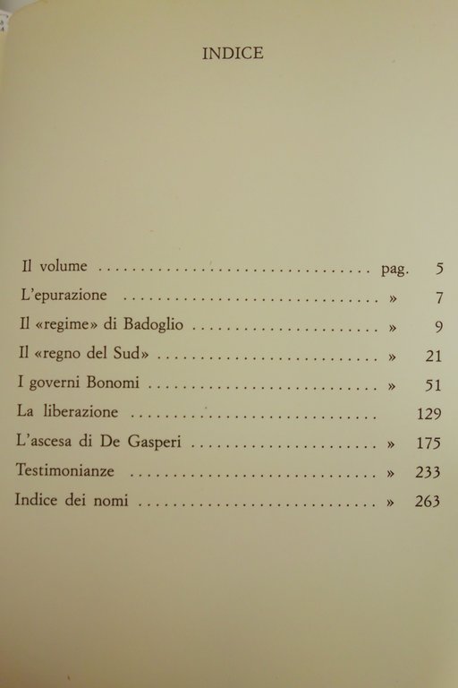 L'EPURAZIONE IN ITALIA 1943-1948 MERCURI L'ARCIERE 1988