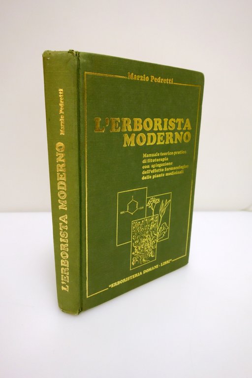 L'ERBORISTA MODERNO FITOTERAPIA PIANTE MEDICINALI PEDRETTI DOMANI-LIBRI 1980