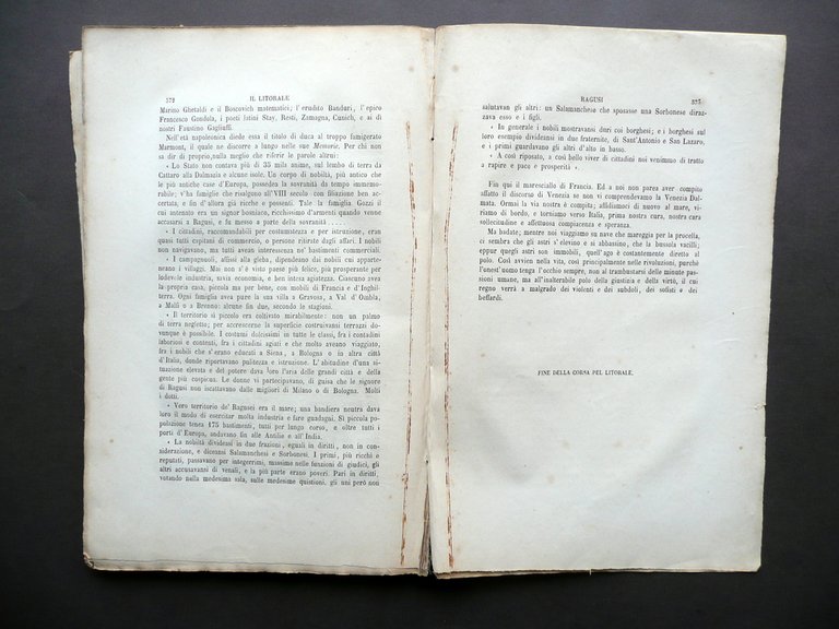 L'Escursione del Litorale dell'Istria Illustrazione del Lombardo Veneto 1858 | Immagine Gallery 5