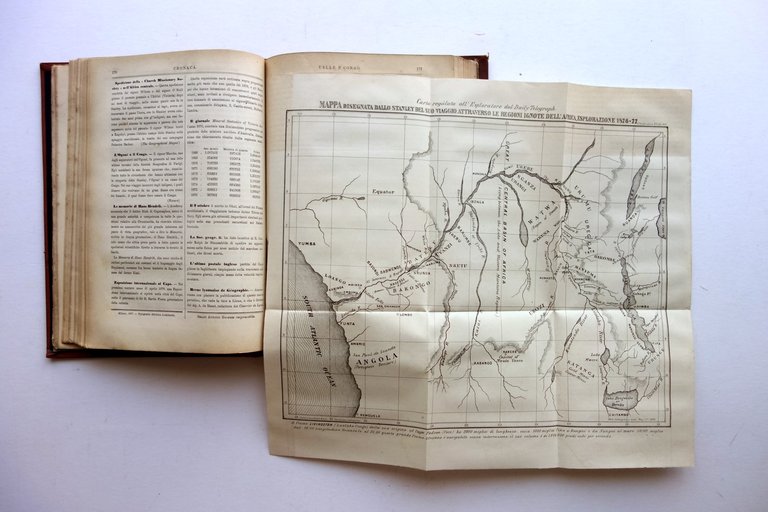 L'Esploratore Giornale di Viaggi e Geografia Commerciale 1877 Anno Primo