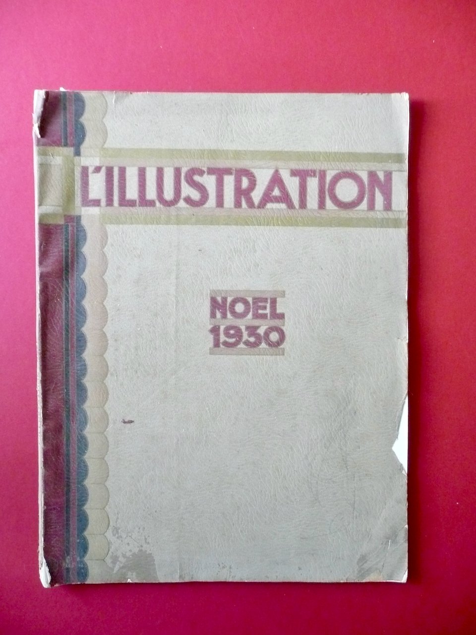 L'Illustration 6 Dicembre 1930 Noel Paris Legatura Libri Arte Numero …