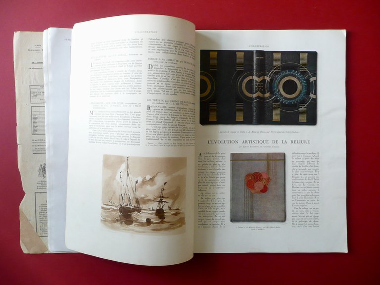 L'Illustration 6 Dicembre 1930 Noel Paris Legatura Libri Arte Numero …