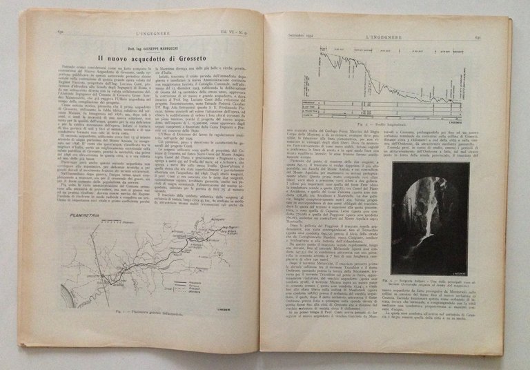L'Ingegnere Marrucchi G Il Nuovo Acquedotto di Grosseto Rivista N …