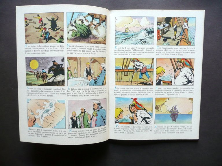 L'isola del Tesoro Stevenson Bonelli Illustrazioni di Battaglia Audace 1954