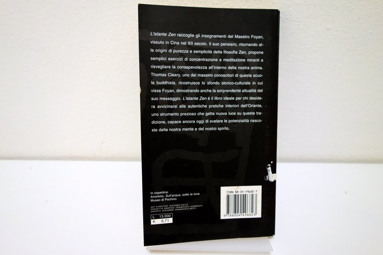 L'ISTANTE ZEN INSEGNAMENTI DEL MAESTRO FOYAN CLEARY MONDADORI 2001