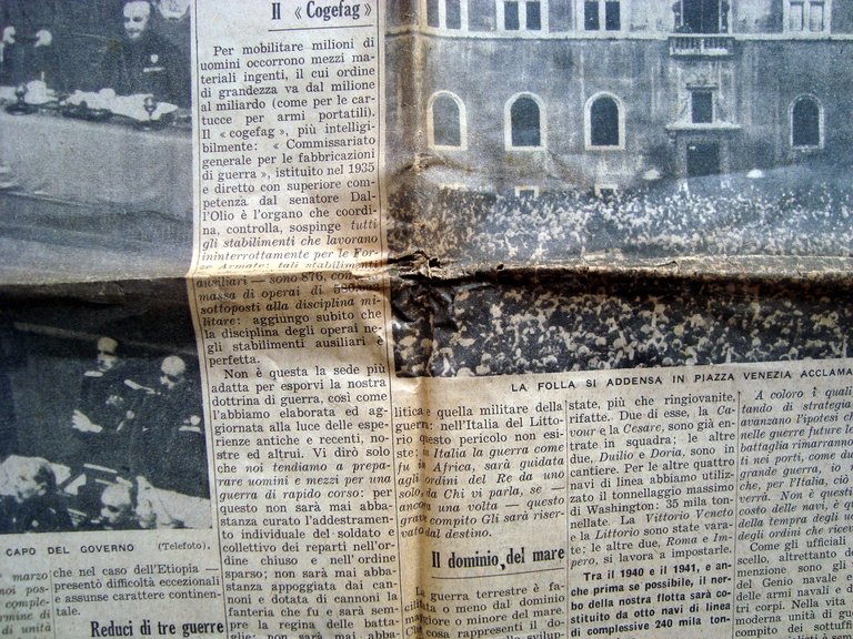 L'Italia in armi nella possente parola del ,Duce in prima … | Immagine Gallery 2