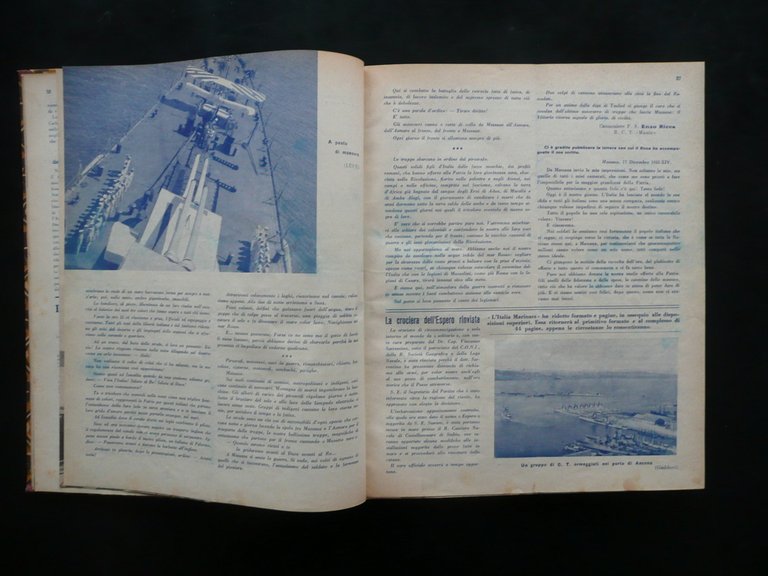 L'Italia Marinara 12 Numeri Annata Completa 1936 Rivista Marina Navi …