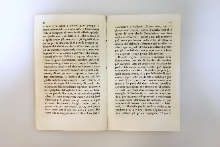 L'Italiano a Londra durante l'Esposizione G. Suzzara Fusi Milano 1831