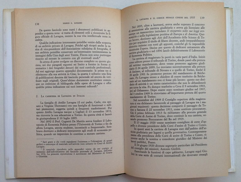 L. Lanciotti Il Dirittto in Cina Olschki Editore Firenze 1978