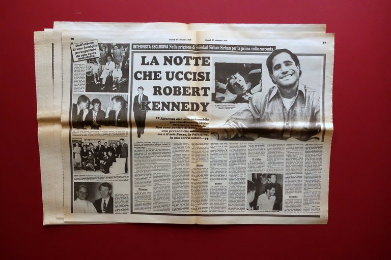 L'Occhio Numero 0 di Anteprima Omaggio Direttore Maurizio Costanzo 27/9/1979