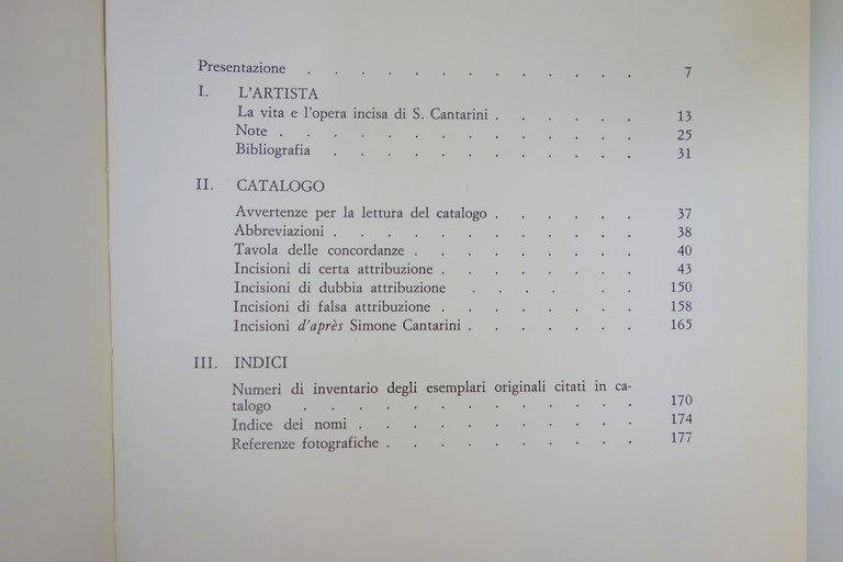 L'OPERA INCISA DI SIMONE CANTARINI BELLINI ALBERICI PESARO 1980 OTTIMO | Immagine Gallery 4