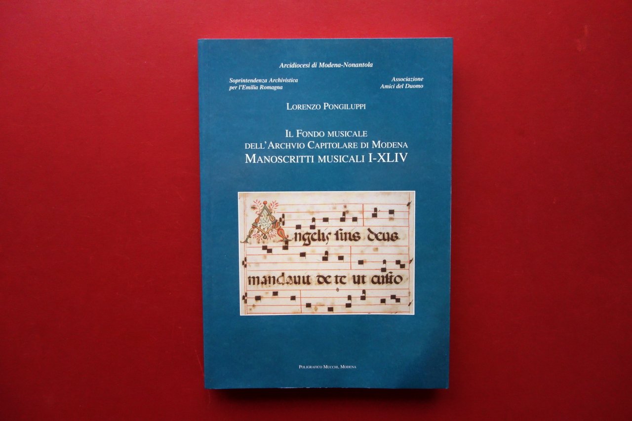 L. Pongiluppi Il Fondo Musicale dell'Archivio Capitolare di Modena Manoscritti | Immagine principale