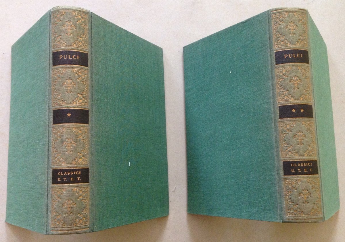 L. Pulci Il Morgante 2 Volumi Classici UTET Torino 1948 | Immagine principale