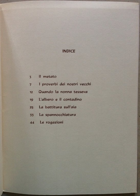 L. Rondanini I Contadini non Parlano Pi˘ Ed. La Vecchia …