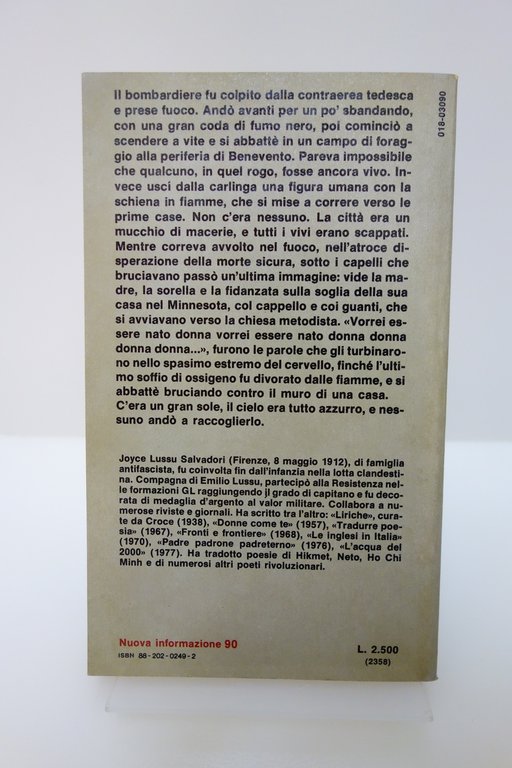 L'UOMO CHE VOLEVA NASCERE DONNA JOYCE LUSSU SALVADORI MAZZOTTA 1978 … | Immagine Gallery 2