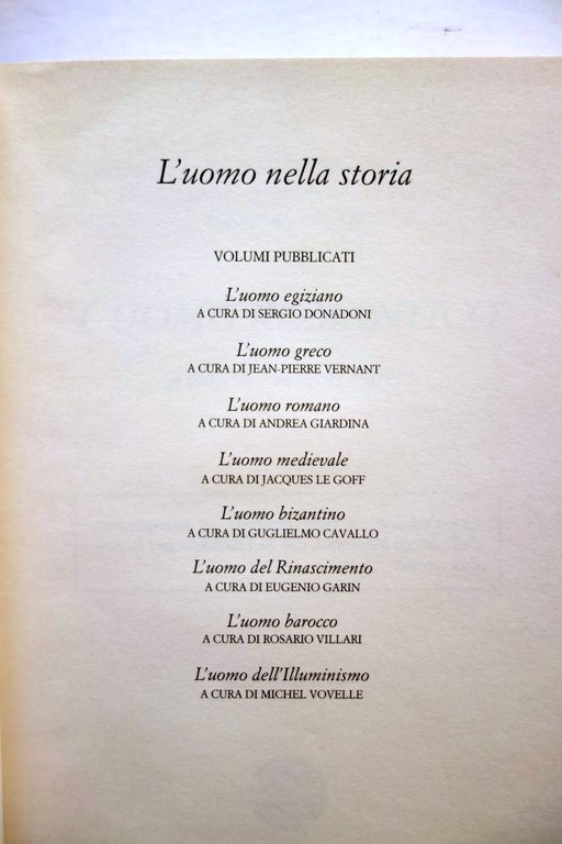 L'Uomo nella Storia AA. VV. Laterza Grandi Opere Roma Bari … | Immagine Gallery 4