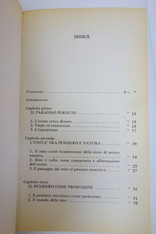 L'UOMO SENZA DIMORA CRESPI SAPERE EDIZIONI 1974