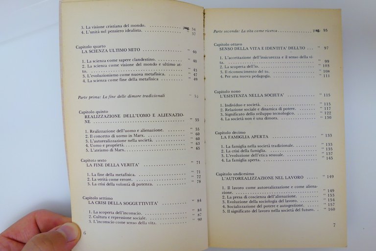 L'UOMO SENZA DIMORA CRESPI SAPERE EDIZIONI 1974