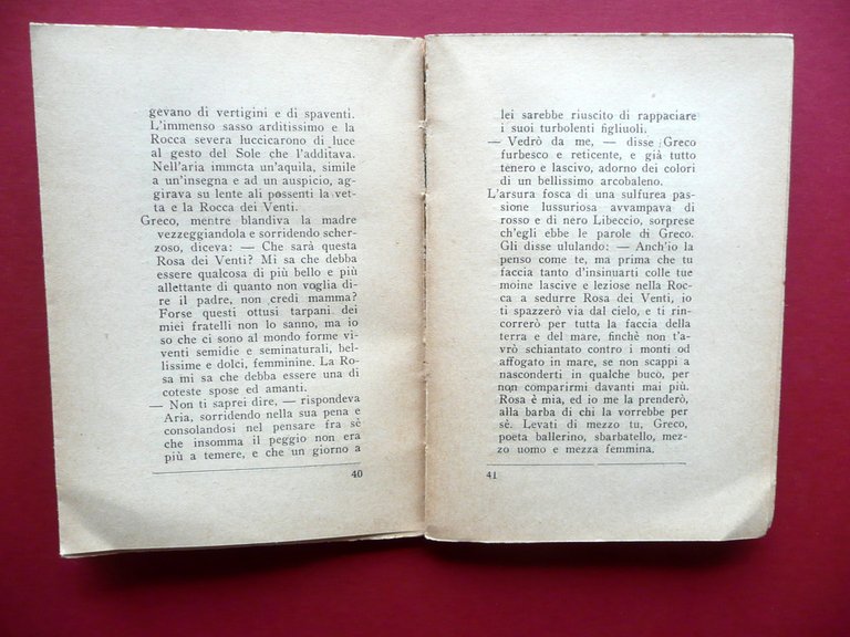 La Bellissima Fiaba di Rosa dei Venti Riccardo Bacchelli Garzanti …