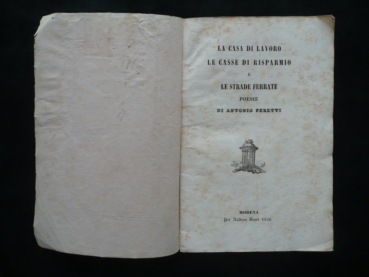 La Casa di Lavoro le Casse di Risparmio Strade Ferrate …