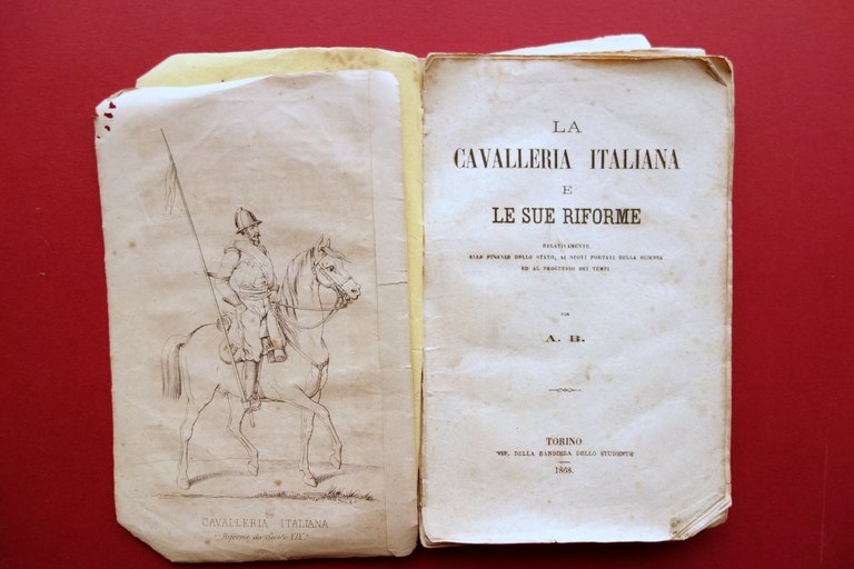 La Cavalleria Italiana e le sue Riforme Tip. Bandiera dello … | Immagine Gallery 2