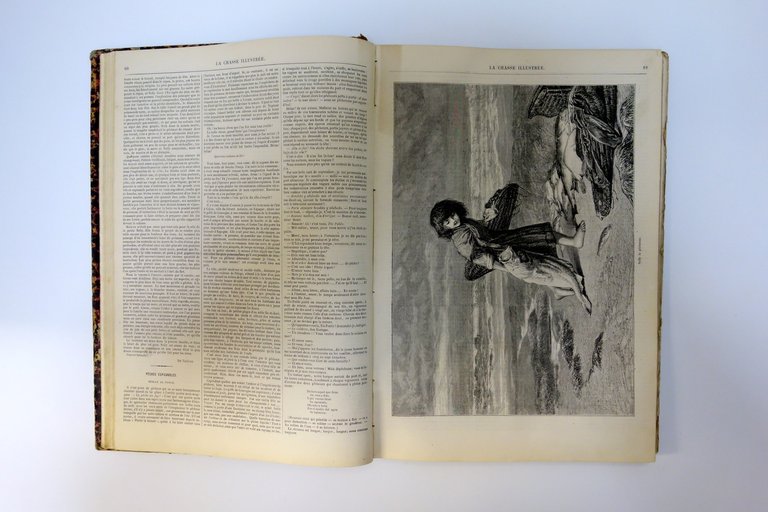 La Chasse Illustree Journal 50 Numeri Completi 1870-1871 1873 Tavole