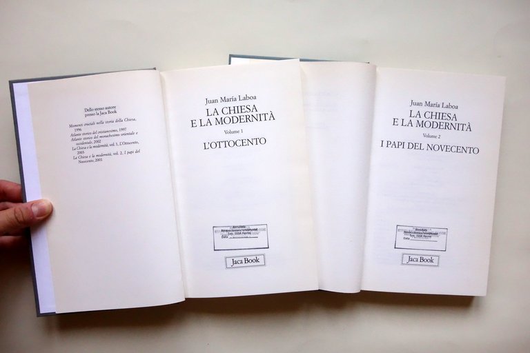 La Chiesa e la Modernit‡ Juan Maria Laboa Jaca Book … | Immagine Gallery 4