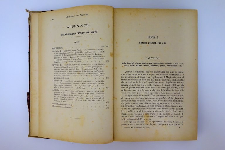 La Chimica del Vino Analisi Alterazioni G. Possetto Clausen Torino …