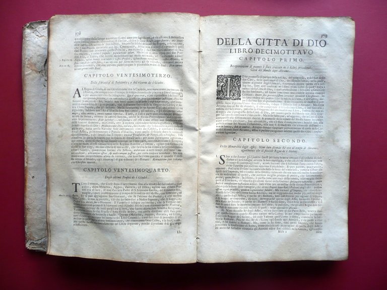 La Citt‡ di Dio S. Agostino d'Ippona De Rossi Roma …