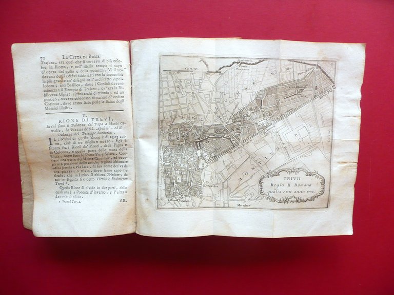 La Citt‡ di Roma Breve Descrizione Salomoni 1779 15 Piante …