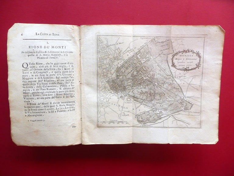 La Citt‡ di Roma Breve Descrizione Salomoni 1779 15 Piante …