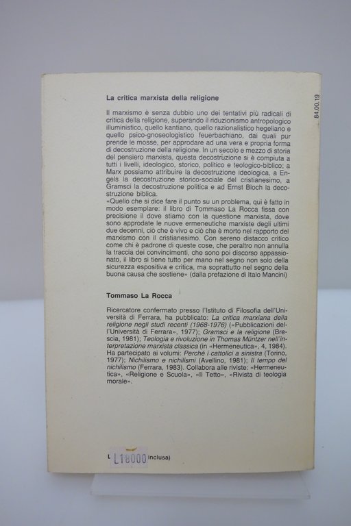 LA CRITICA MARXISTA DELLA RELIGIONE DA MARX A BLOCH LA … | Immagine Gallery 2